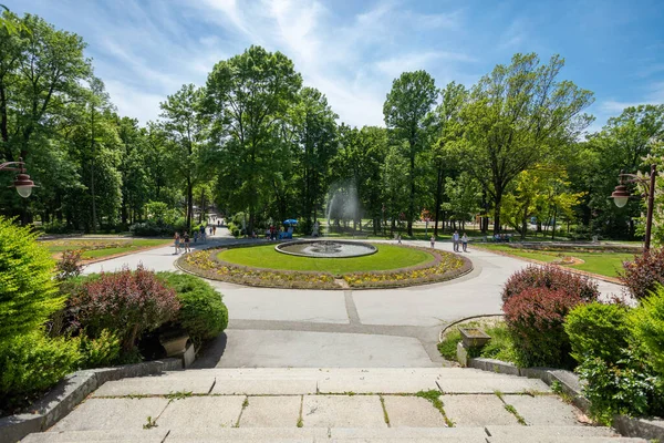 Arandjelovac Serbia May 2020 Public Fountain Bukovicka Spa Park — Stock Photo, Image