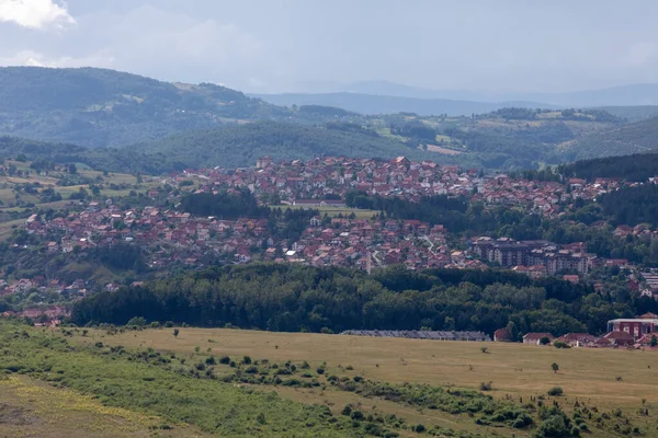 Панорама Города Плевля Города Города Северной Черногории Черногория — стоковое фото