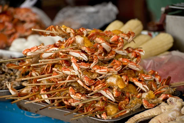 Boiled crabs — Stock Photo, Image