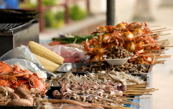 A variety of seafood — Stock Photo, Image