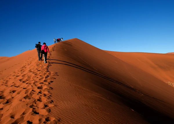 Red dunes of Namib desert — Stock Photo, Image