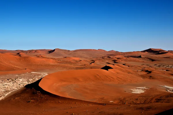 Dunas rojas del desierto de Namib — Foto de Stock