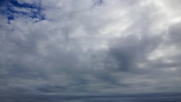 Nubes de tormenta en timelapse — Vídeo de stock