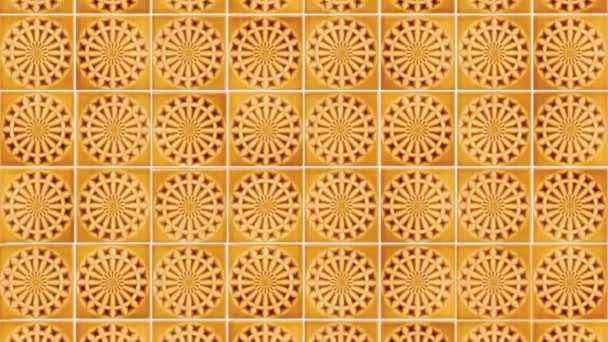 Seamless tile pattern — Stock Video