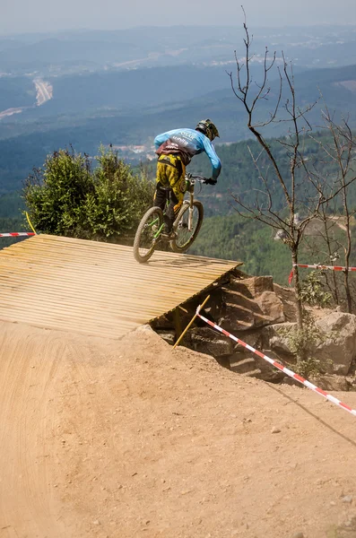 Niet-geïdentificeerde rider — Stockfoto