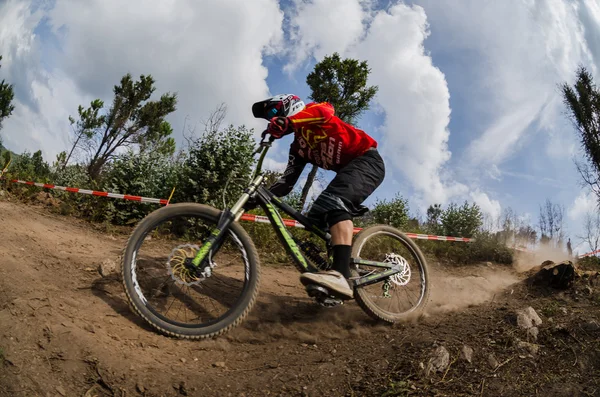 Unidentified rider — Stock Photo, Image