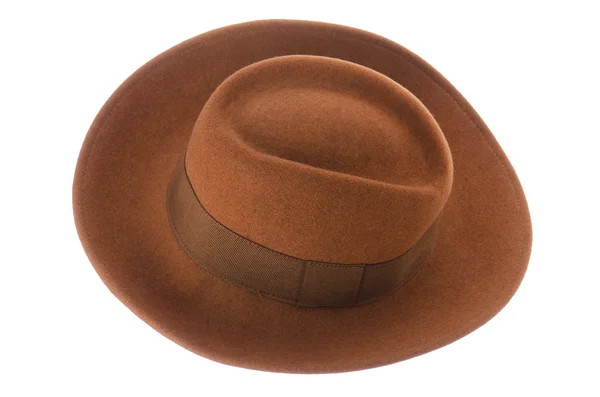 Chapeau vintage marron — Photo