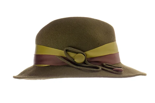 Cappello vintage verde — Foto Stock