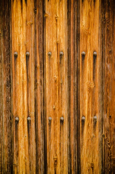 Weathered wooden door texture background — Stock Photo, Image