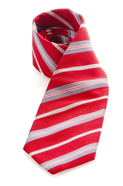 Red pattern tie — Stock Photo, Image