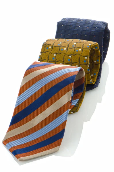 Closeup of three ties — Stock Photo, Image