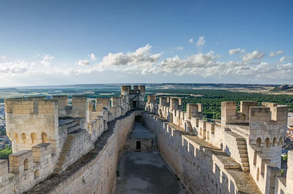 Penafiel Castle, Valladolid, Spain — Stock Photo, Image