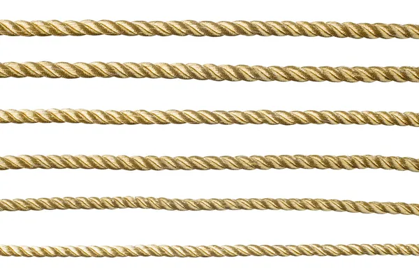 Seamless golden rope — Stock Photo, Image