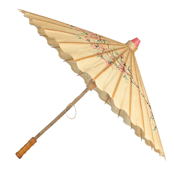 Orientalischer Regenschirm isoliert — Stockfoto