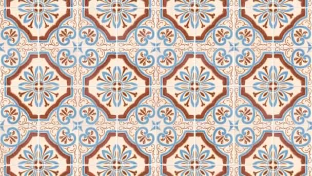 Seamless tile pattern — Stock Video