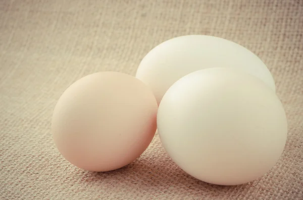 Three eggs — Stock Photo, Image