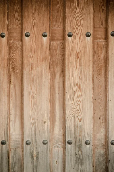 Weathered wooden door texture background — Stock Photo, Image