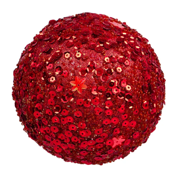 Christmas ball isolated — Stock Photo, Image