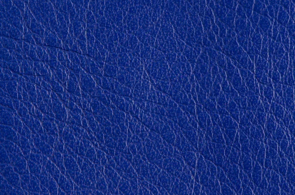 Blue leather — Stock Photo, Image