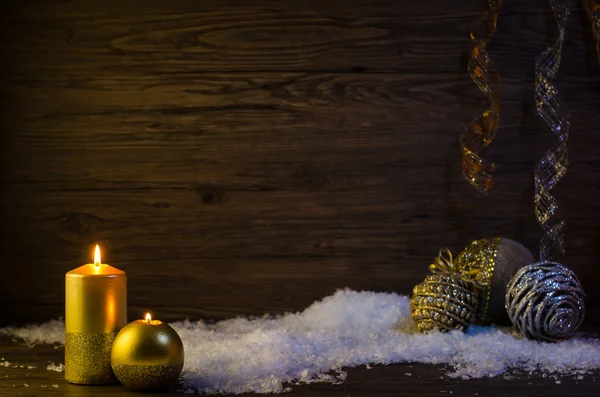 Candele di Natale — Foto Stock