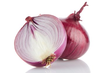 Kırmızı soğan dilimlenmiş