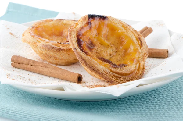 Pastéis de nata — Fotografia de Stock