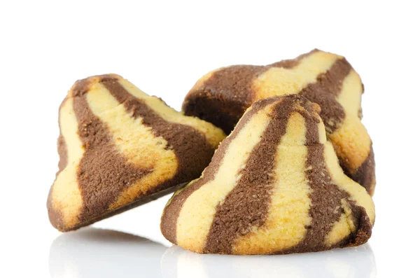 Zelfgemaakte chocoladekoekjes — Stockfoto