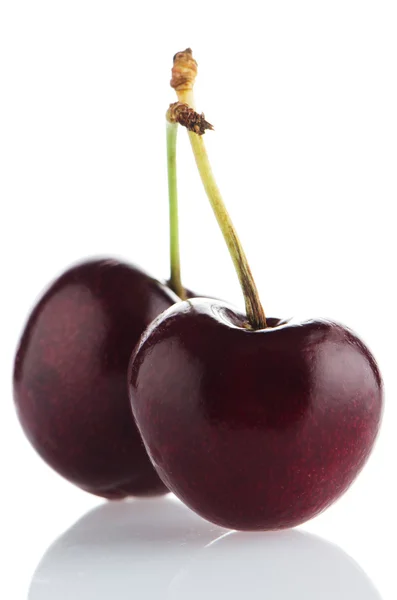 Rote Kirschen — Stockfoto