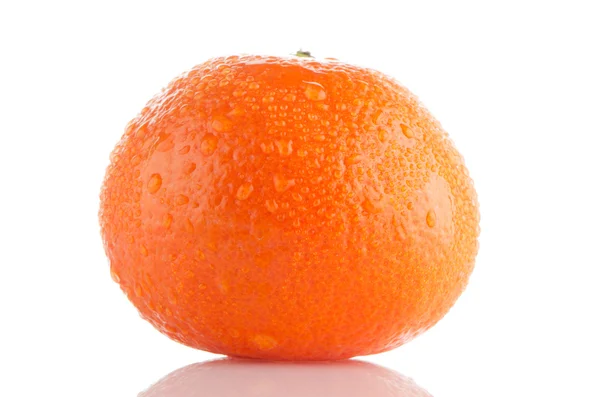 Čerstvý oranžová mandarinka — Stock fotografie