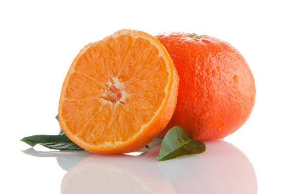 Mandarinas naranjas frescas — Foto de Stock