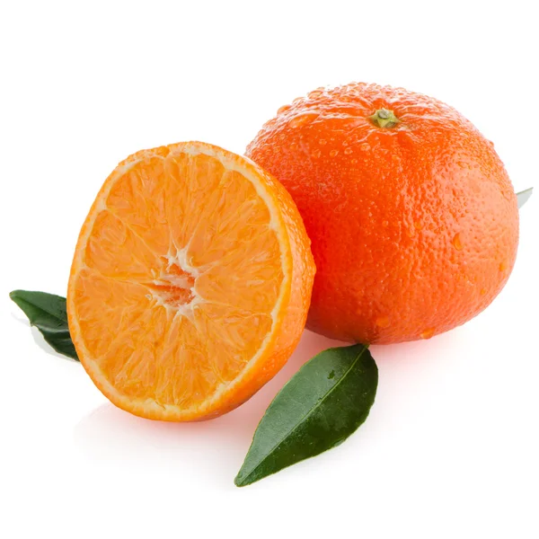 Fresh orange mandarins — Stock Photo, Image