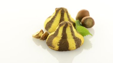 Ev yapımı çikolatalı kurabiye.