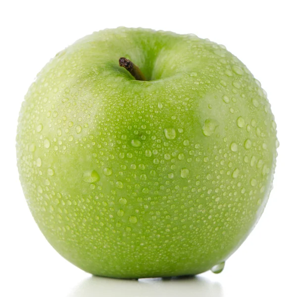 Grönt äpple — Stockfoto