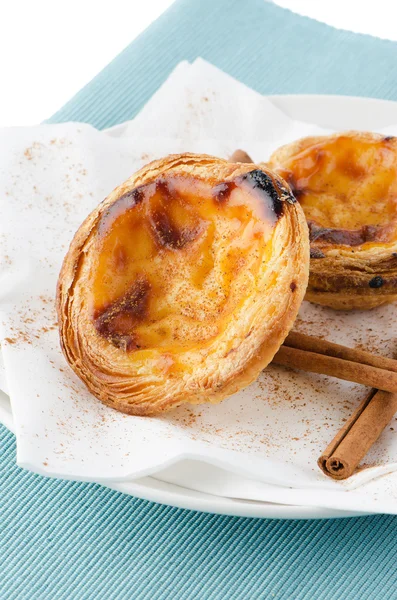 Pastéis de nata — Fotografia de Stock