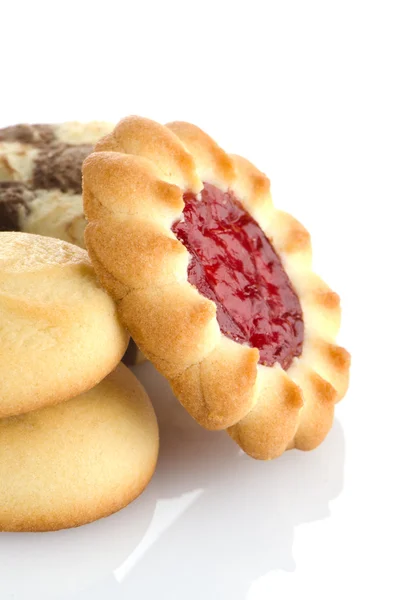 Strawberry biscuit — Stock Photo, Image