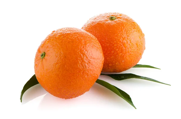 Fresh orange mandarins — Stock Photo, Image