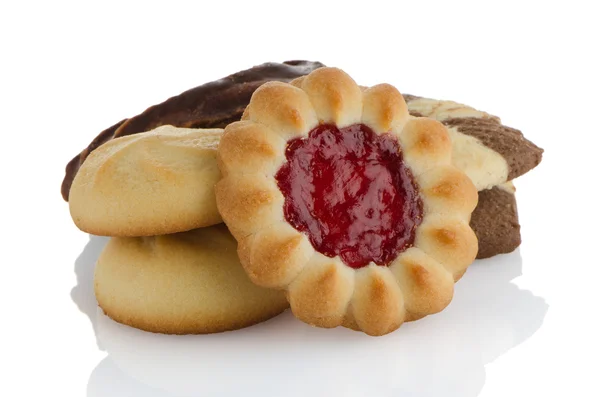 Φράουλα, μπισκότο — Φωτογραφία Αρχείου
