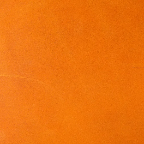 Orange leather background — Stock Photo, Image