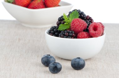 çilek meyve Bowl