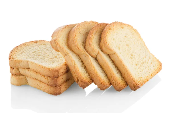 Złote brązowy tosty — Zdjęcie stockowe