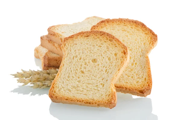 Золотой бурый тост — стоковое фото