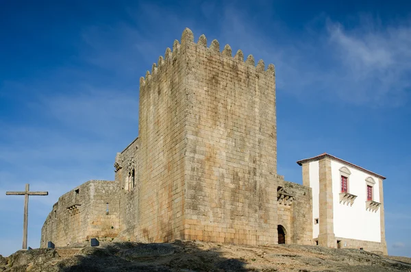 Belmonte kasteel in portugal — Stockfoto