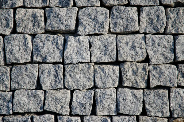 Pared de piedra gris — Foto de Stock