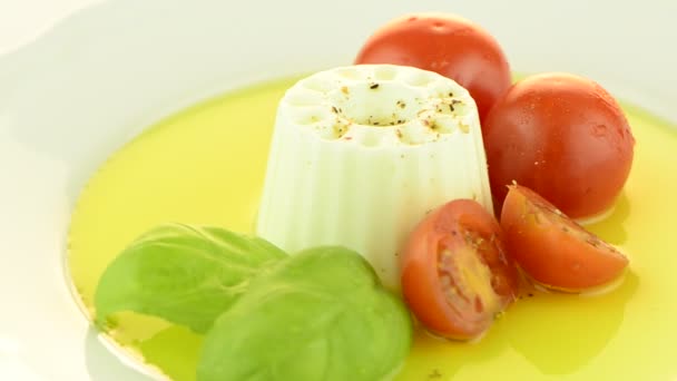 新鲜的沙拉 — 图库视频影像