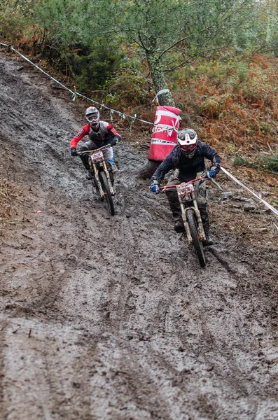 Unidentified riders — Stock Photo, Image