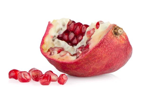 Halv granatäpple frukt — Stockfoto