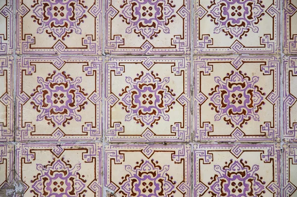 Azulejos tradicionales esmaltados portugueses —  Fotos de Stock