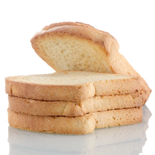 Golden brown toast — Stock Photo, Image