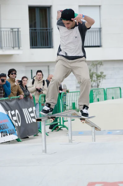 Unidentified skater — Stock Photo, Image