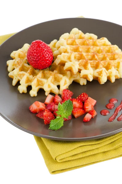 Belgische Waffeln — Stockfoto